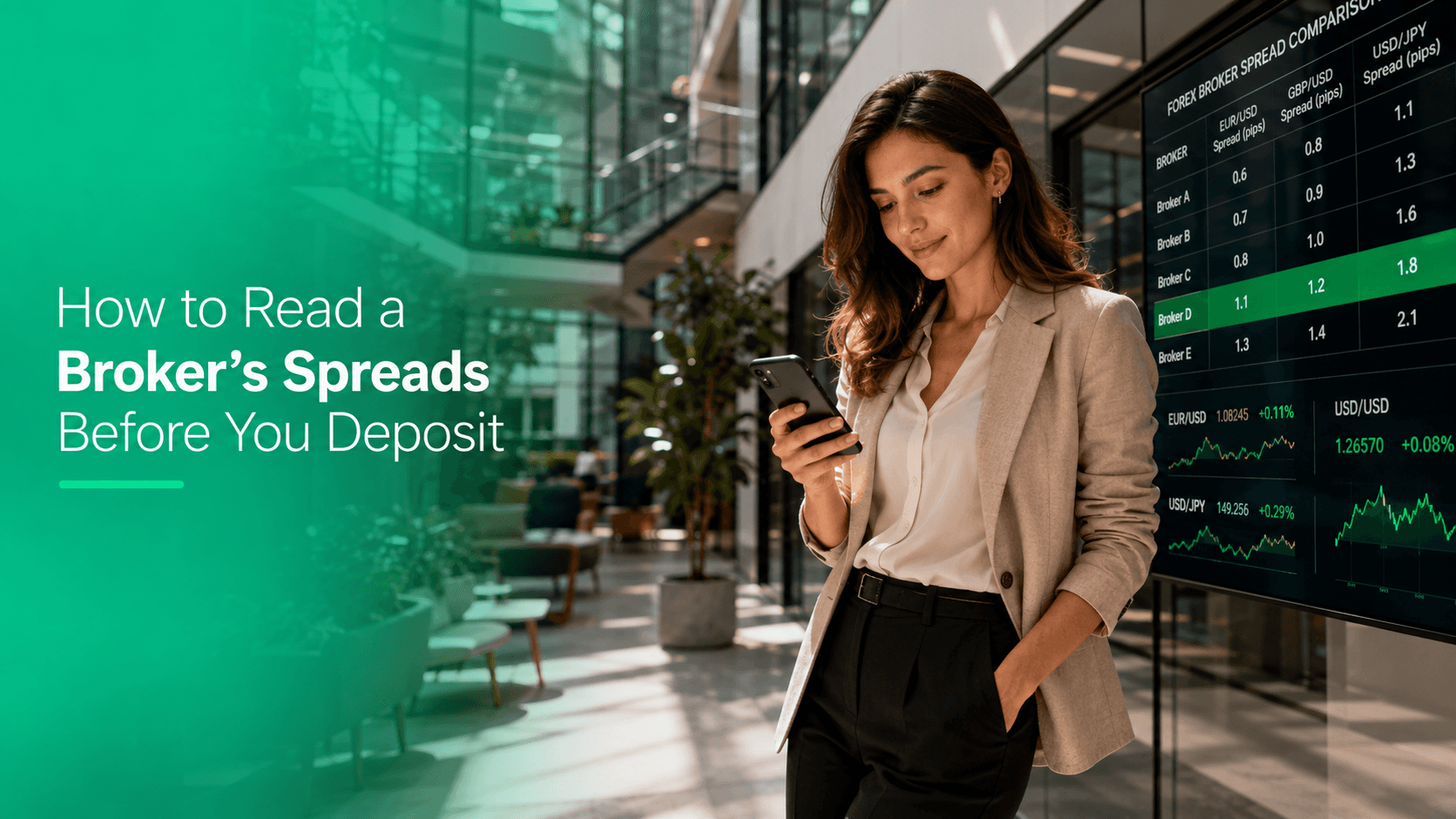 How to Read a Broker’s Spreads Before You Deposit