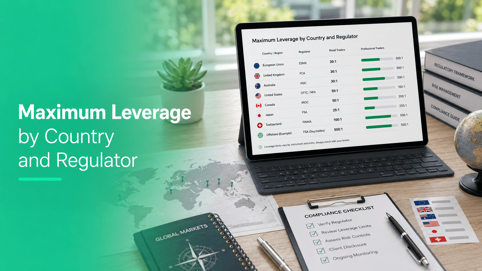 Maximum Leverage by Country and Regulator