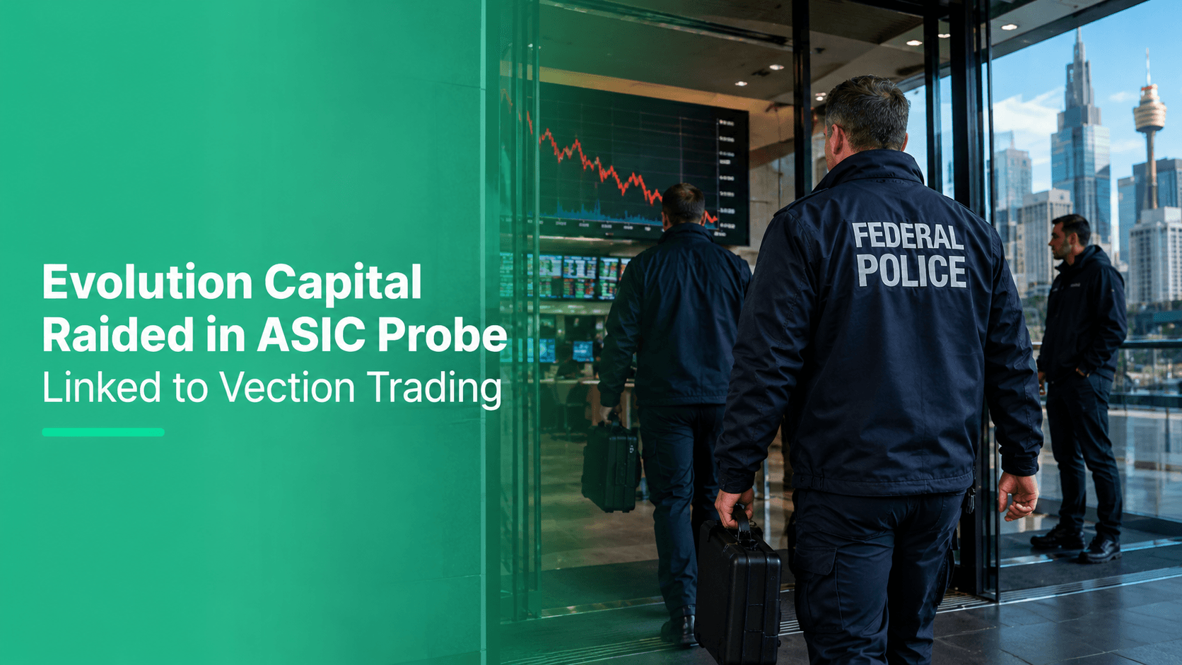 Evolution Capital Raided in ASIC Probe Linked to Vection Trading
