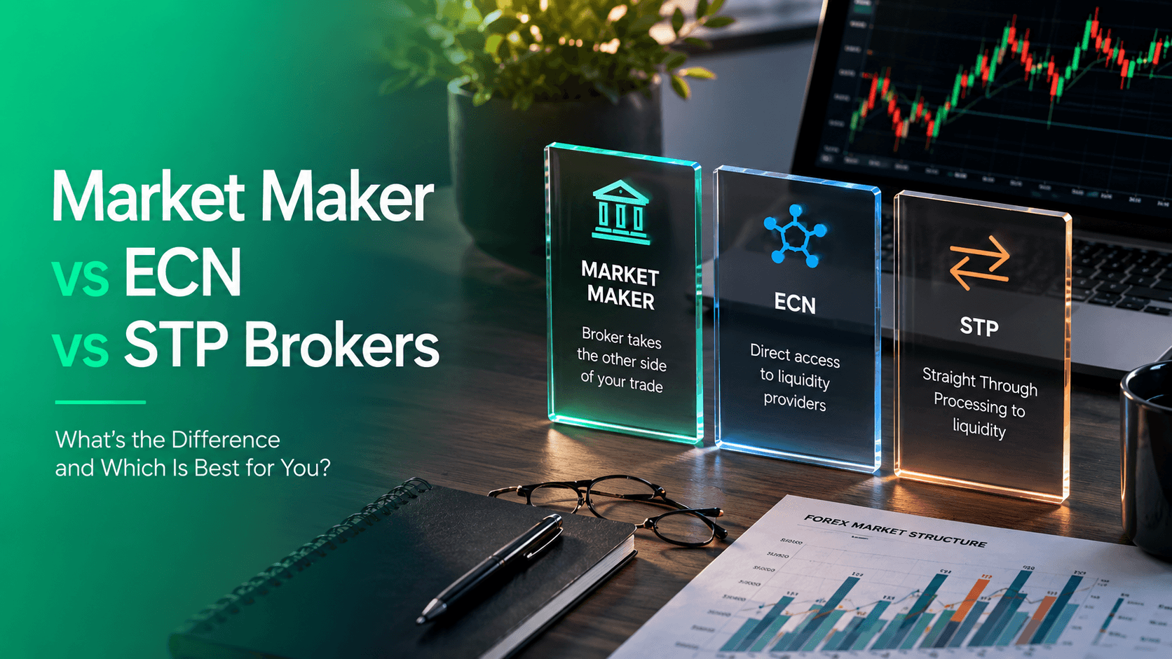 Market Maker vs ECN vs STP Brokers